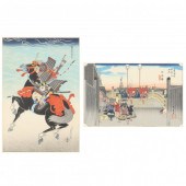 TWO JAPANESE WOODBLOCK PRINTS