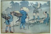 TWO JAPANESE WOODBLOCK PRINTS