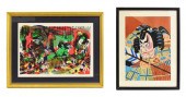 TWO JAPANESE WOODBLOCK PRINTSE