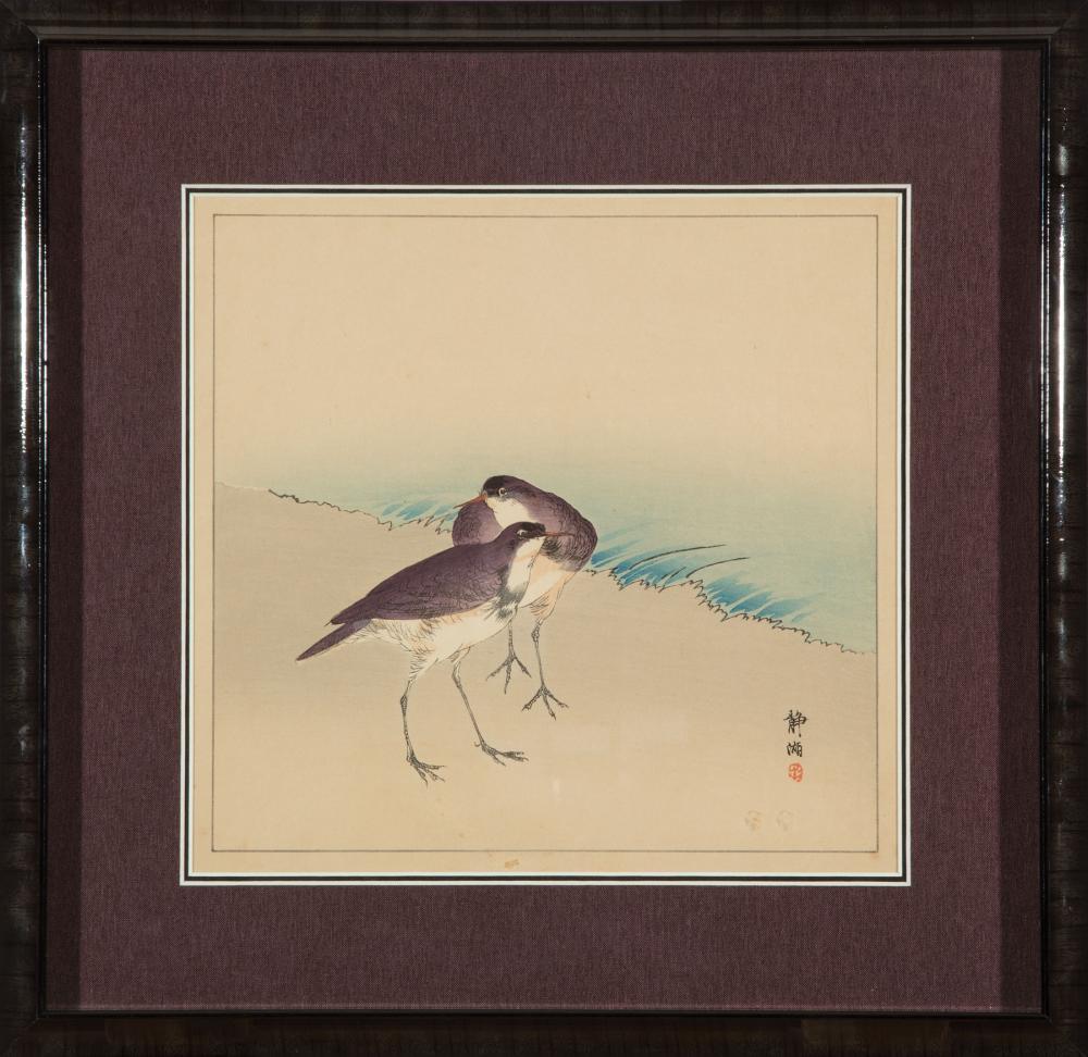 TWO JAPANESE WOODBLOCK PRINTSTwo