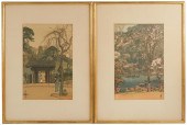 TWO JAPANESE WOODBLOCK PRINTST