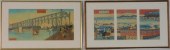 TWO JAPANESE WOODBLOCK UKIYO-E