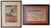 TWO JAPANESE WOODCUTSTWO JAPAN
