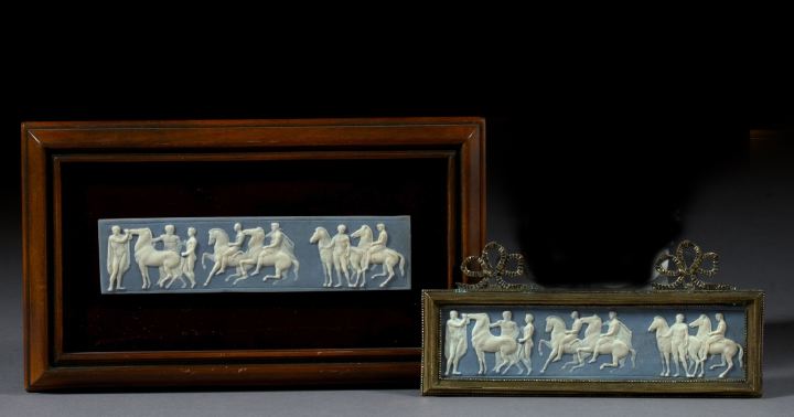 Two Jasper Plaques,  first