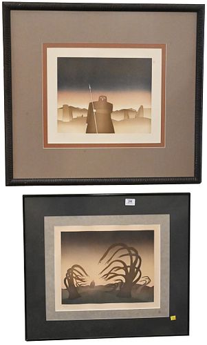 TWO JEAN MICHEL FOLON (1934 - 2005)