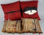 TWO JIM THOMPSON CRINKLE SILK