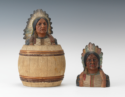 Two Johann Maresch Indian Heads;