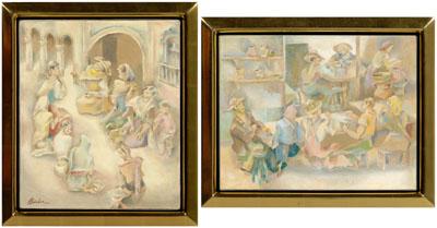 Two John Barber paintings (New