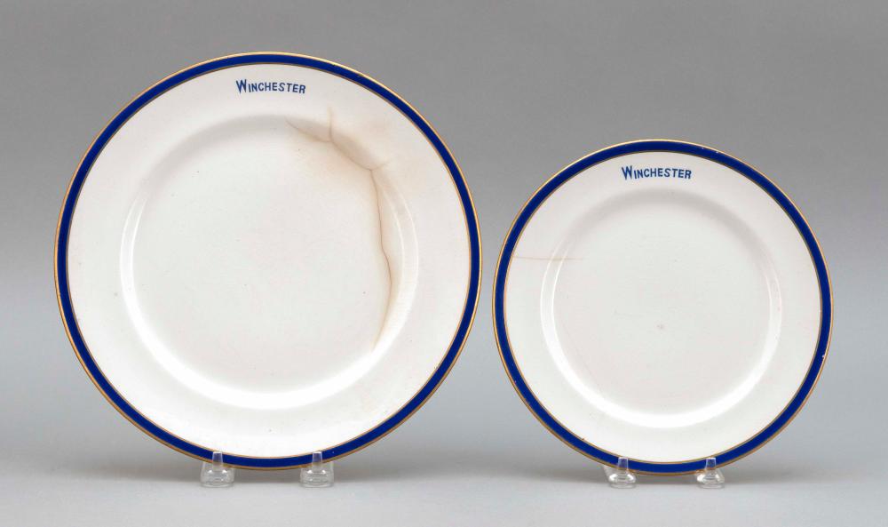 TWO JOHN MADDOCK & SONS PLATES FROM