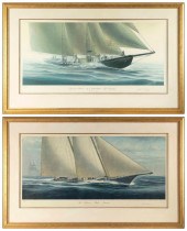 TWO JOHN MECRAY PRINTS 20TH CE