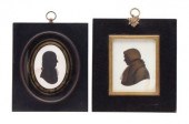 Two John Miers silhouette prof
