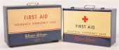 TWO JOHNSON & JOHNSON FIST AID