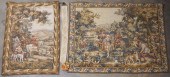 TWO JP PARIS PANNEAUX GOBELINS