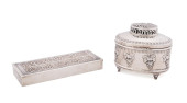 TWO JUDAICA STERLING SILVER BO