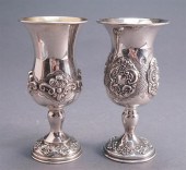 TWO JUDAICA STERLING SILVER KI