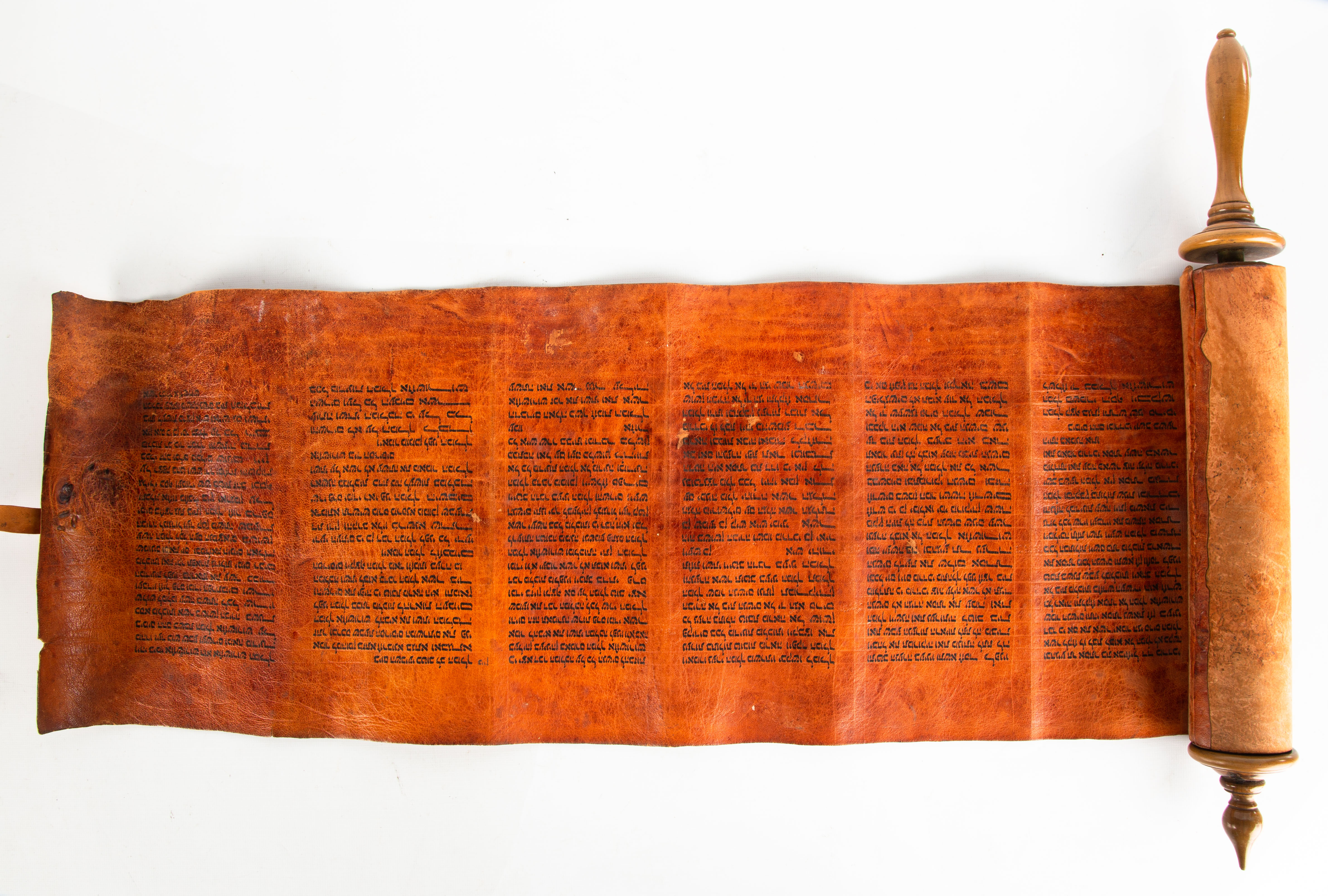 TWO JUDAICA TORAH & ESTHER