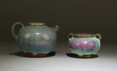 TWO JUN KILN ORNAMENTS<br>Two