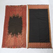 Two Kashmiri Textiles, Late 19