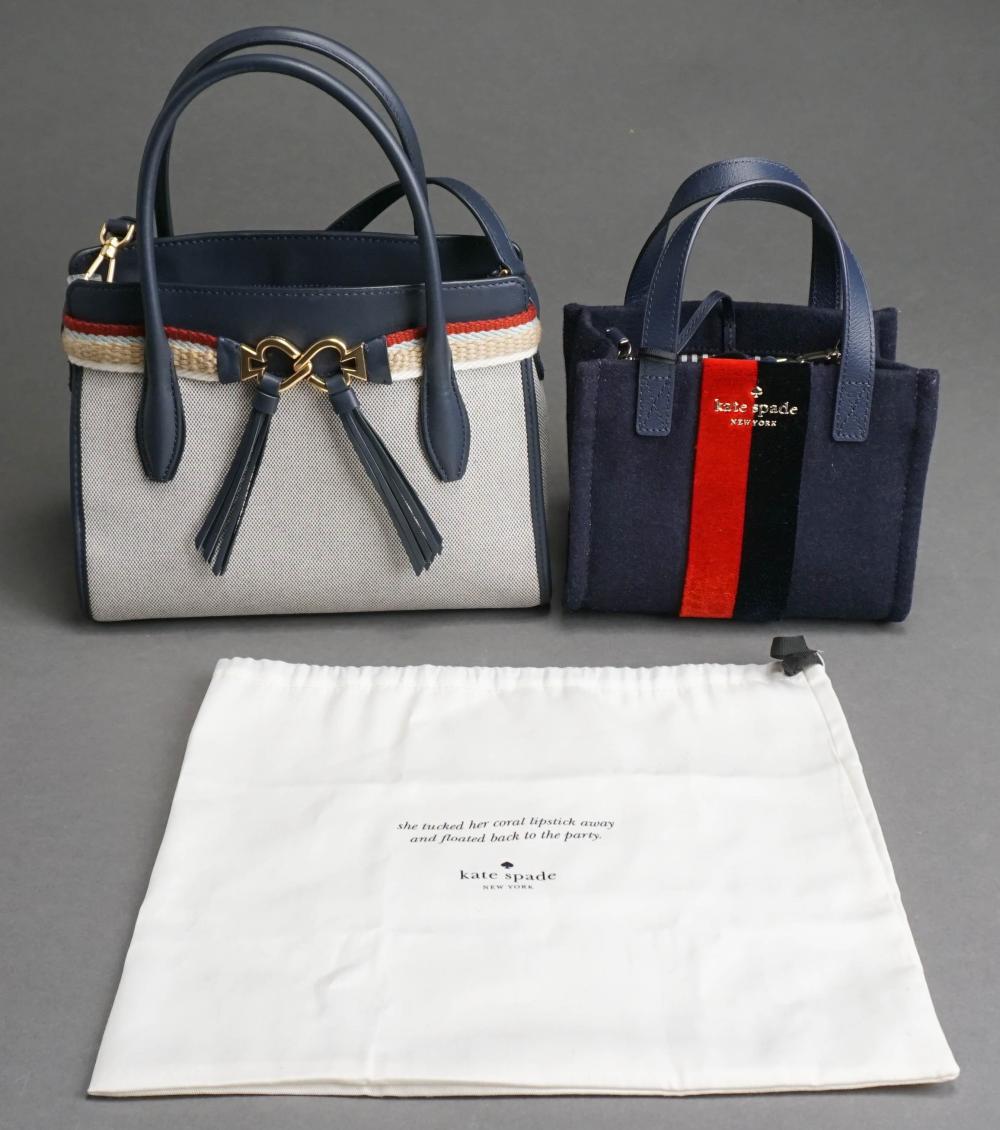 TWO KATE SPADE HANDBAGS WITH
