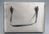 TWO KATE SPADE LEATHER AND CAN