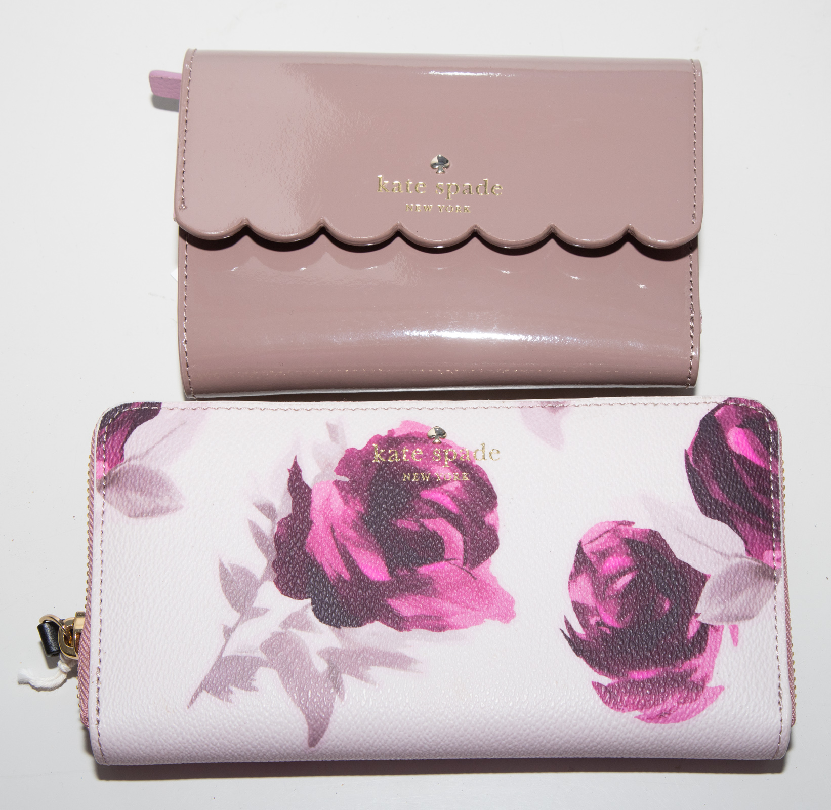 TWO KATE SPADE WALLETS NWT 1) A