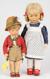 TWO KATHE KRUSE DOLLS<br>Two K