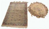 Two Kayseri silk rugs    centr