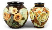 TWO KERAMIS BOCH FRERES BELGIA
