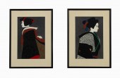 TWO KIYOSHI SAITO JAPANESE WOO