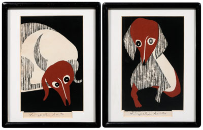 Two Kiyoshi Saito prints