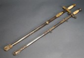 TWO 'KNIGHTS TEMPLAR' SWORDSTw