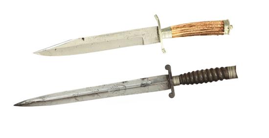 TWO KNIVES.  Germany  19th century.