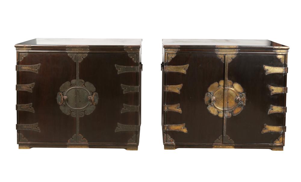 TWO KOREAN CHESTSTwo Korean Chests,