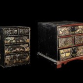 Two Korean Mother-of-Pearl Inl