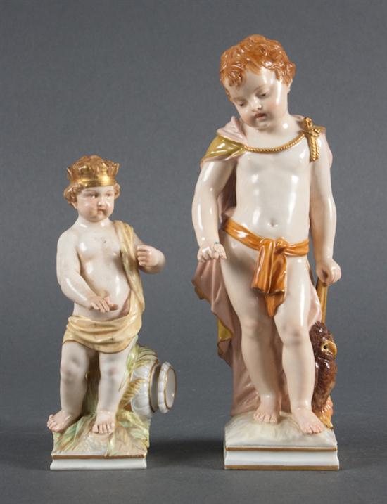Two KPM Berlin porcelain