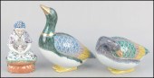 TWO KUTANI SATSUMA PORCELAIN D