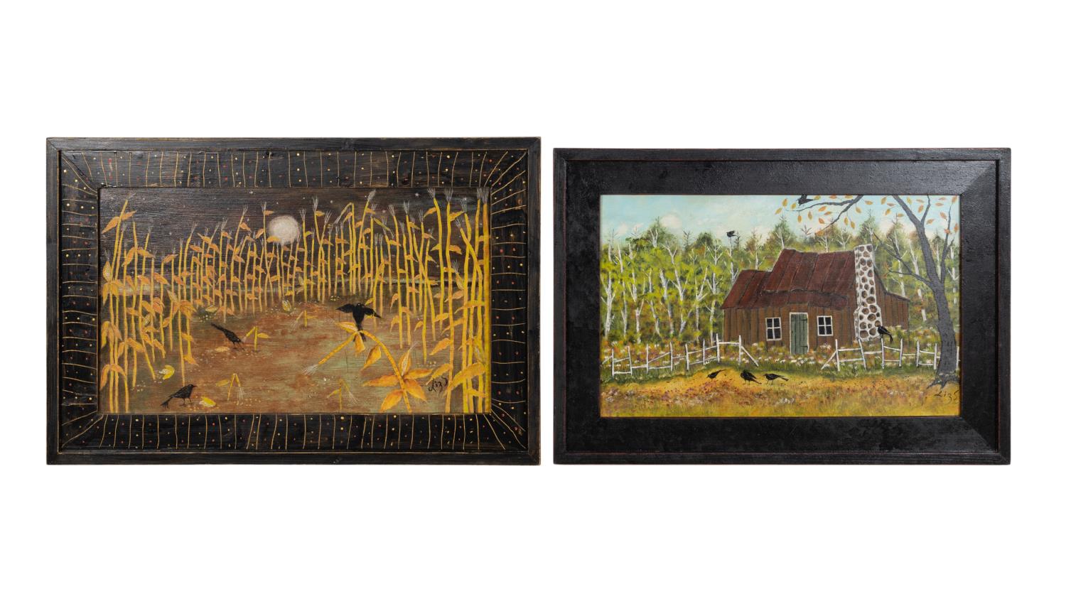 TWO L. SULLIVAN CROW & LANDSCAPE