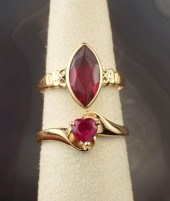 TWO LAB CREATED RUBY AND YELLO