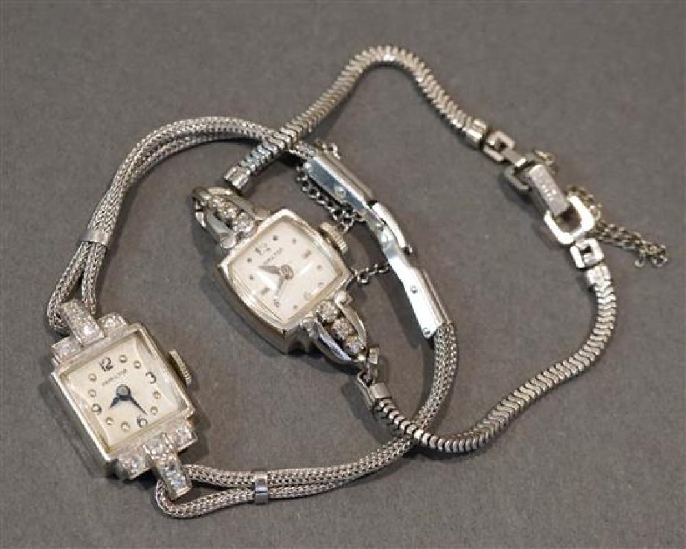 TWO LADIES HAMILTON 14 KARAT