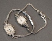 TWO LADIES HAMILTON 14 KARAT W