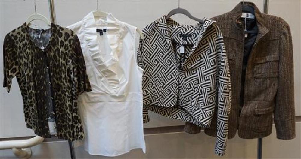 TWO LAFAYETTE 148 JACKETS (SIZE 4),