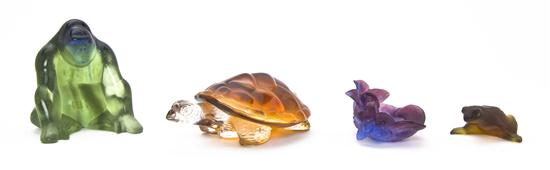 Two Lalique Molded and Frosted