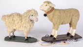 TWO LAMB PULL TOYSTwo lamb pul