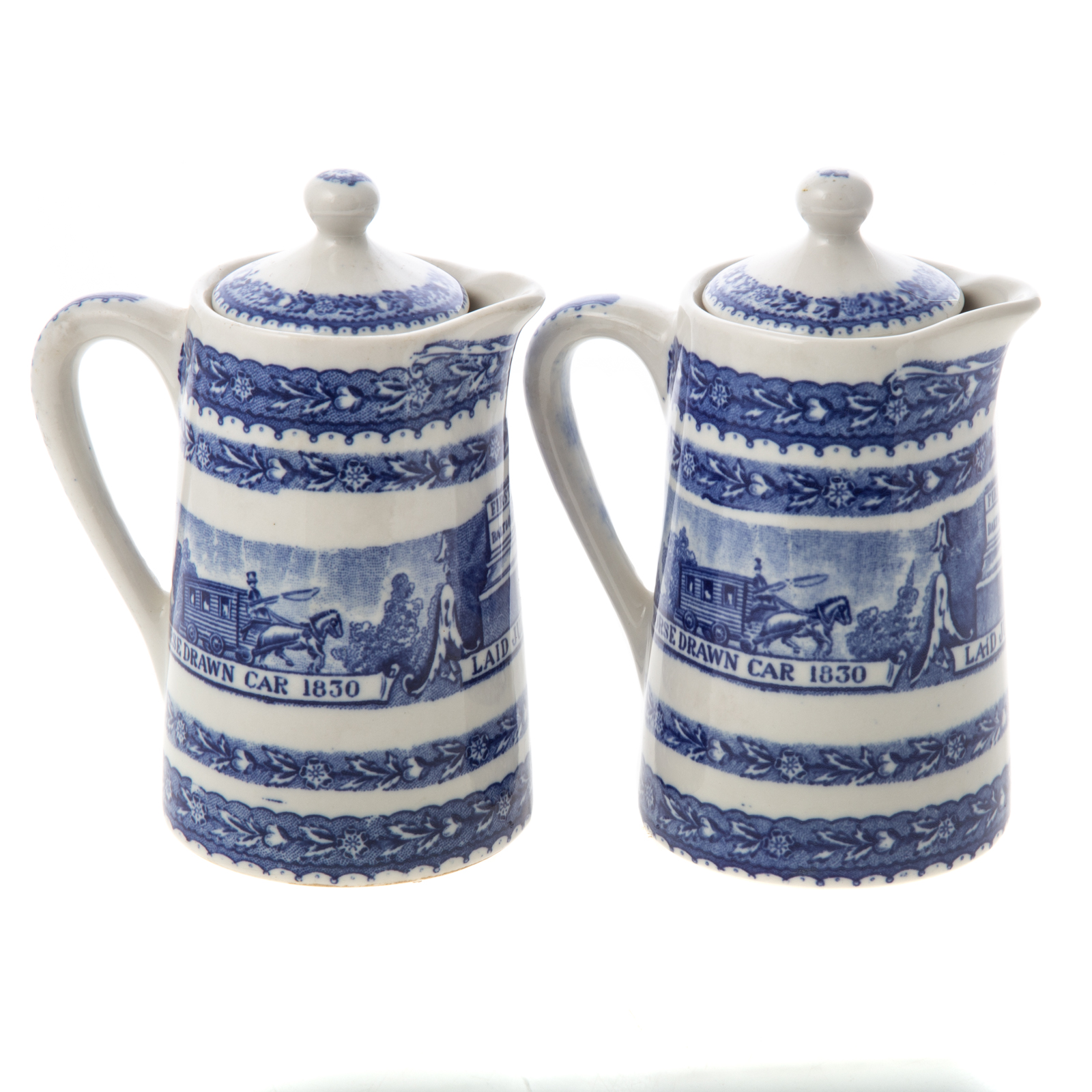 TWO LAMBERTON B & O CHINA HOT