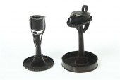 TWO LAMPS.  American  19th cen