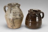 Two Lanier Meaders pitchers, b