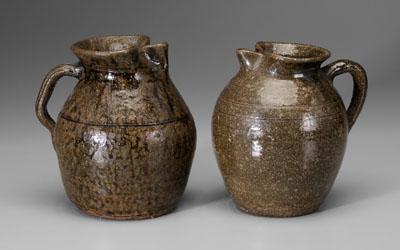 Two Lanier Meaders Pitchers