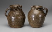 Two Lanier Meaders Pitchers Ge