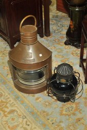 TWO LANTERNS. English  late 19