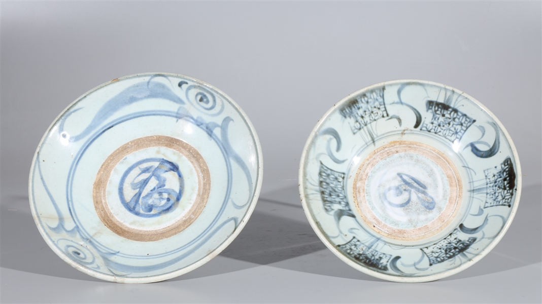 Two large antique Chinese early
